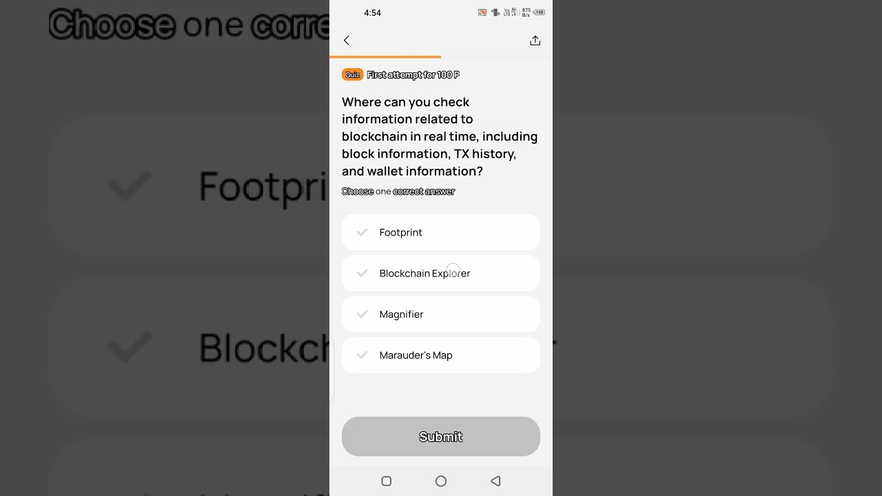 over wallet today's quiz answers 