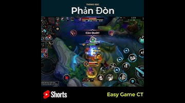 Phản đòn 2 VS 2 |Liên Minh Tốc Chiến: Fiora |Easy Game CT #shorts