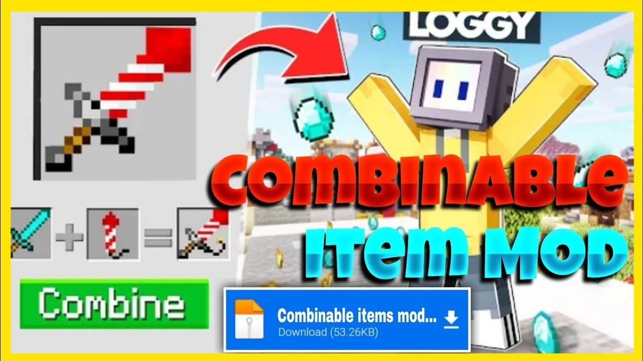 Minecraft But You Can Combine Anything Mod | Hindustan Gamer Loggy ...