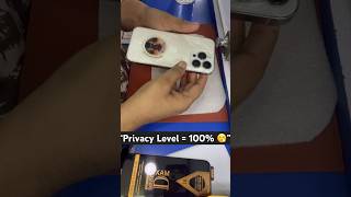 iPhone 13 Pro Full Privacy Tempered Install 🔥#shorts