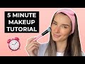 My Super Easy 5 Minute Every Day Makeup Routine