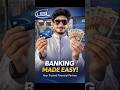 ATM Se Cash Nikalna Itna Easy? 😳 | UBL Banking Vlog #shorts #shortsfeed #viral #trending