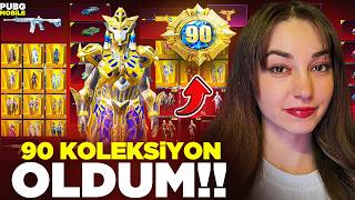 90 Sevi̇ye Koleksi̇yon Oldum Pubg Mobile