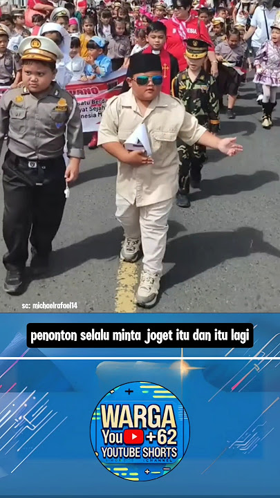 Cosplay jadi presiden prabowo, Boc1l ini selalu diminta joget oke gas oke gas
