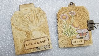 Mini Tag Booklet Tutorial.