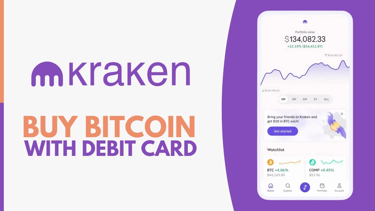 How to Buy Bitcoin on Kraken With Debit Card (2026) - YouTube