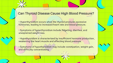 Can Thyroid Disease Cause High Blood Pressure? - Cardiology Community