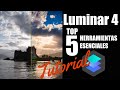 LUMINAR 4 - TOP 5 HERRAMIENTAS ESENCIALES | TUTORIAL (ESPAÑOL)