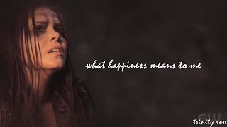 Octavia Blake - What Happiness Means to Me [the 100 finale]