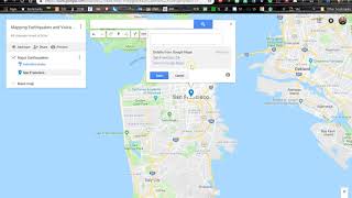 How to Plot Earthquakes and Volcanoes on Google's MyMaps