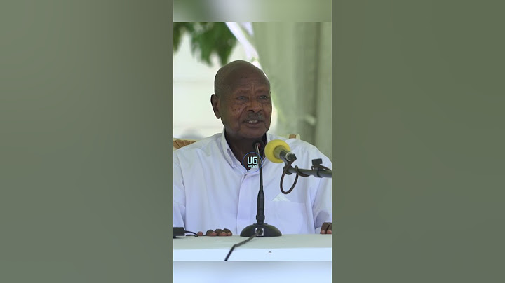 "African's we Love to Sleep" | Museveni Wise Quotes