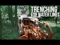 Trenching for Water Lines | Forest to Farm