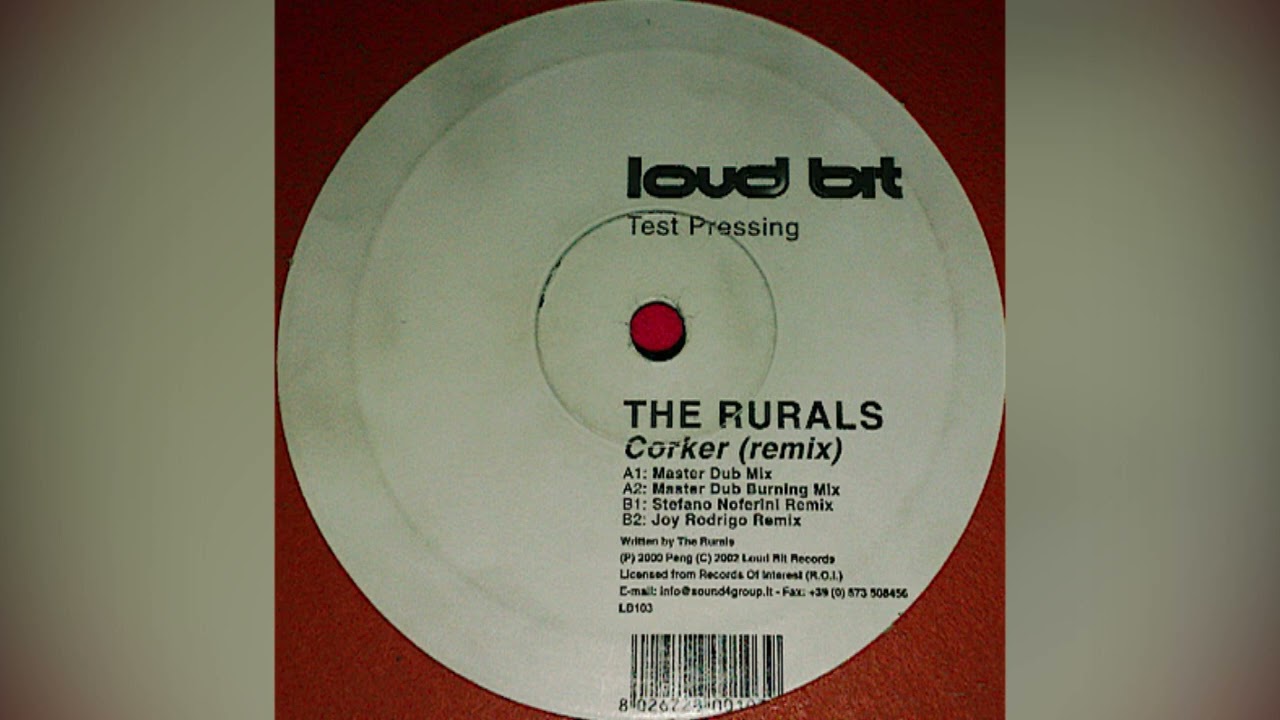 The Rurals  -  Corker (Joy Rodrigo Remix)