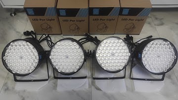 Big Dipper RGBW LED PAR Light LPC007-H PLUS | Unboxing and Trial