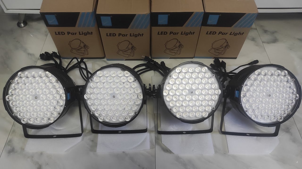 Big Dipper RGBW LED PAR Light LPC007-H PLUS | Unboxing and Trial