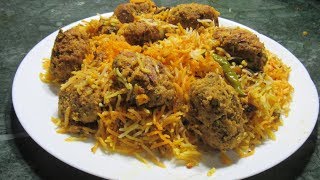 मटन काकोरी कबाब बिरयानी | Mutton Kakori Kebab Biryani | Recipe Foodland Mumbai