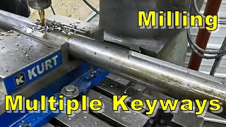 Milling Multiple Keyways in Alignment on a Bridgeport Milling Machine  Manual Machinist