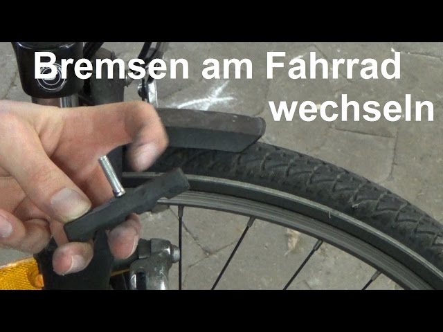 V Brakes Bremse am Fahrrad wechseln Fahrrad Bremsbeläge wechseln