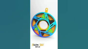 Diaphragm shutter #cad #solidworks #fusion360 #mechanical #mechanism #engineering