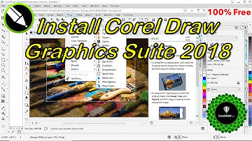 CorelDraw Graphics Suite 2018 Installation || Full Tutorial