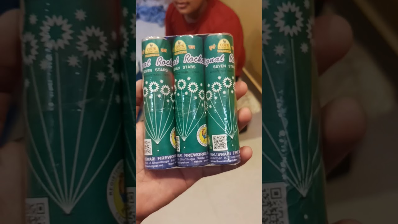 Testing 7 Sound Signal Rocket Cracker From Cock Brand