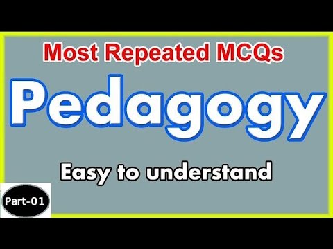 Pedagogy MCQs for