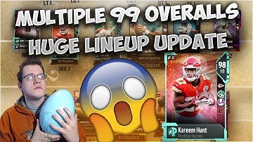 Multiple 99 Overalls My Best Lineup Update This Year!  - Madden 18 Ultimate Team Mut 18