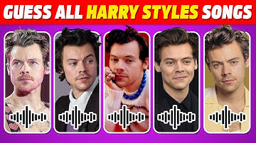 Guess all songs of Harry Styles | Guess the song quiz | Harry Styles Songs Quiz 2024