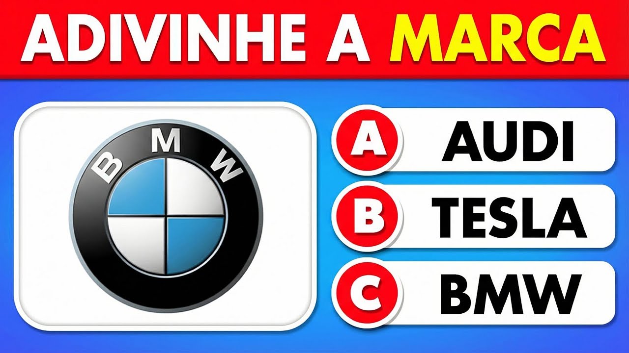 Adivinhe o Carro pelo Logo🚘✅ Quiz De CARROS