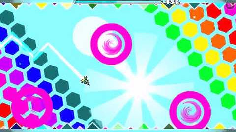 Easy user coins #20 Colorful Sky by AbstractDark - Geometry Dash