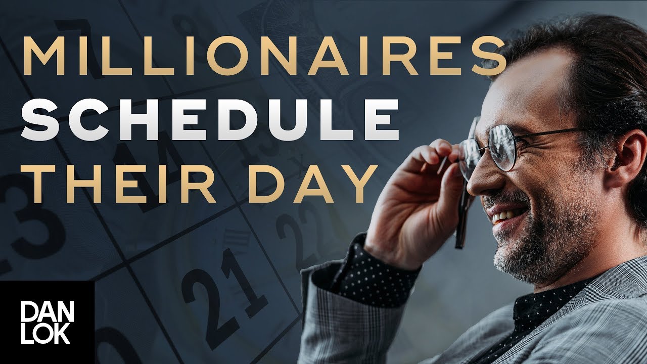 How Millionaires Schedule Their Day - Millionaire Productivity Habits - How To Be A Millionaire In 1 Day