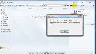 How To Burn a CD in Windows 7 Tutorial