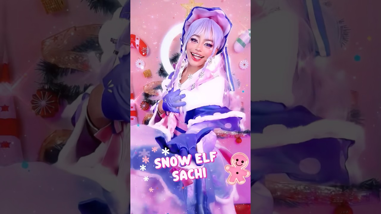 MERRY CHRISTMAS🥰🎄Snow Elf Princess Sachi is here😌❤️  #princesssachiko #sachi_hime96