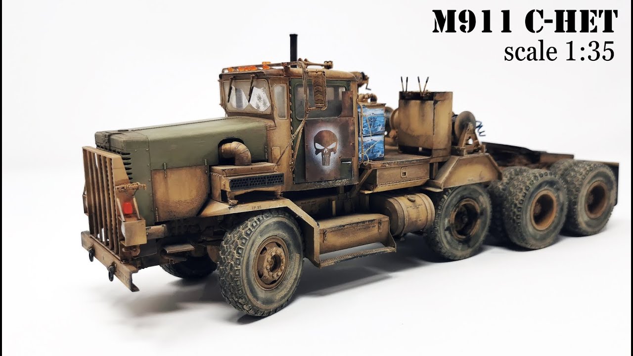 M911 C-HET Truck for my new diorama with ANYCUBIC 3D Printer