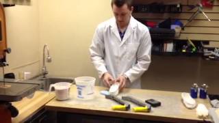 Positive cast for orthotics