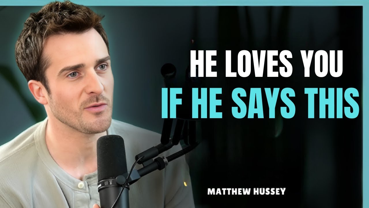 7 Phrases Only a Man Deeply in Love Says (But No One Notices) || Matthew Hussey