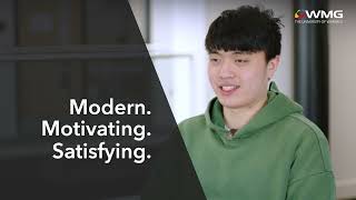 WMG Degree Apprentices Share Their Experiences in Three Words