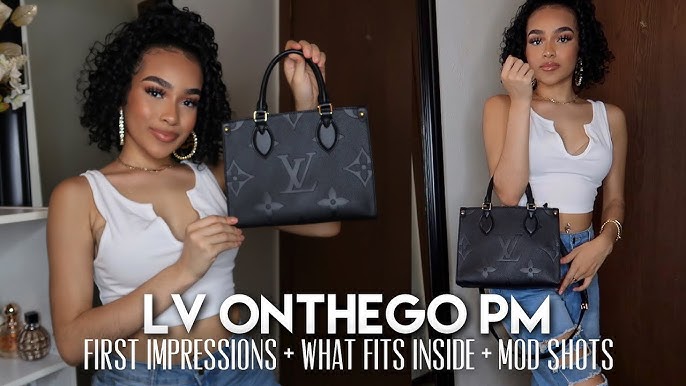 Louis Vuitton OnTheGo MM Tote Bag OUTFITS & REVIEW 😍