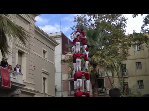 Castellers de Barcelona: 3d9f Festa Major del Clot-Camp de l&#39;Arpa 13/11/2016