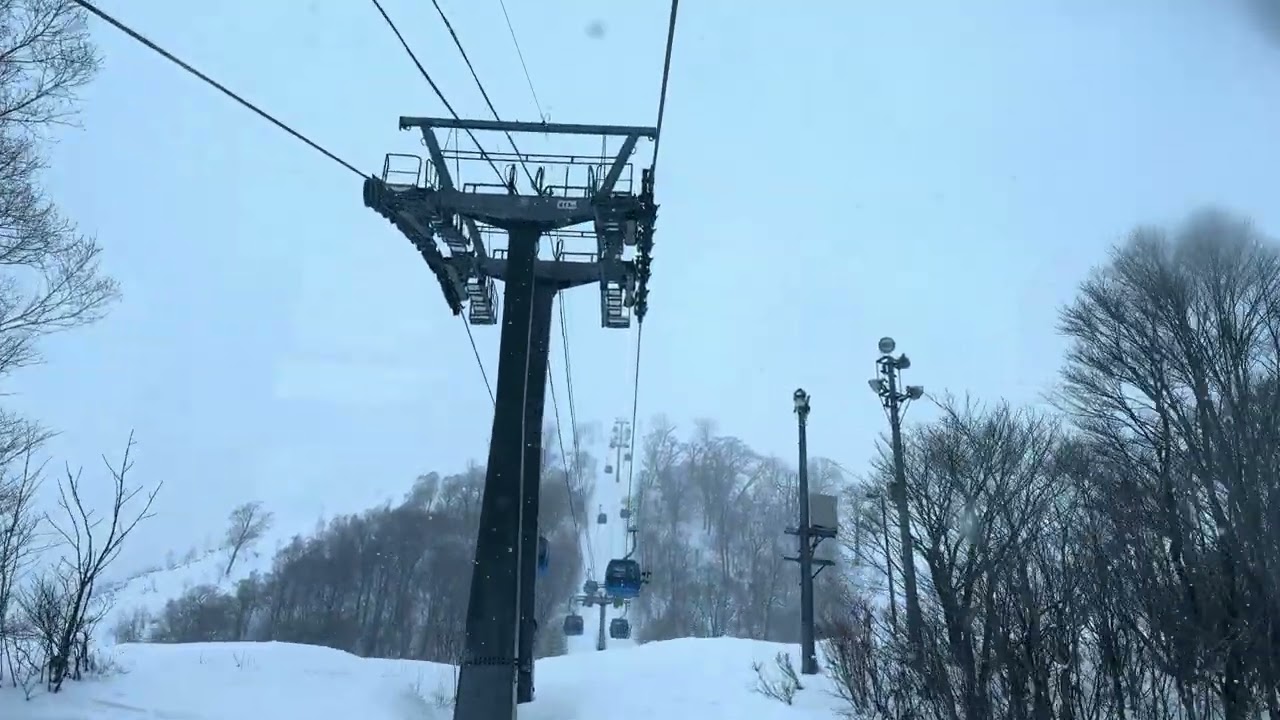 苗場スキー場　プリンス第２ゴンドラ