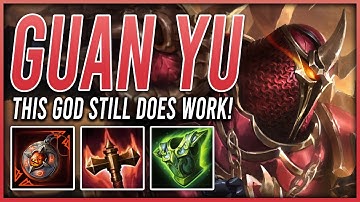 GUAN YU SIGIL BUILD WITH TRANSCENDENCE?! - Solo Ranked Conquest Season X #smite #smiteseason10