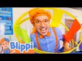 Get The Wiggles Out (Rock The Spectrum) | Blippi Songs 🎶| Educational Songs For Kids