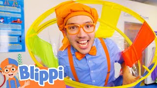 Get The Wiggles Out (Rock The Spectrum) | Blippi Songs 🎶| Educational Songs For Kids