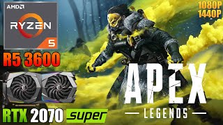 Apex Legends : RTX 2070 Super + Ryzen 5 3600 | 1080p &  1440p | Low & High Settings