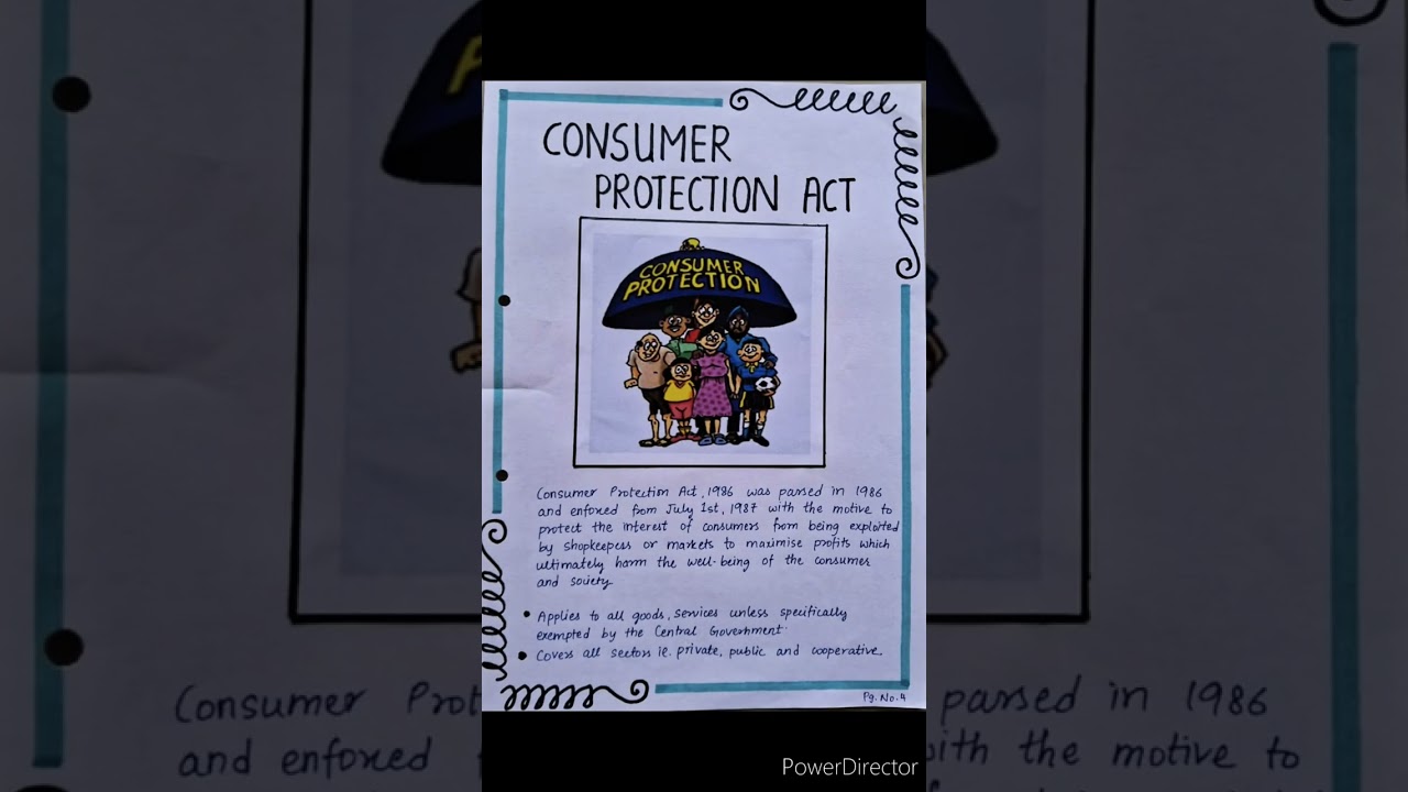 Consumer Rights and Awareness Project File | Class 10 | @Kooyels_Vibrant_Strokes
