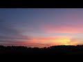 Sunrise time lapse