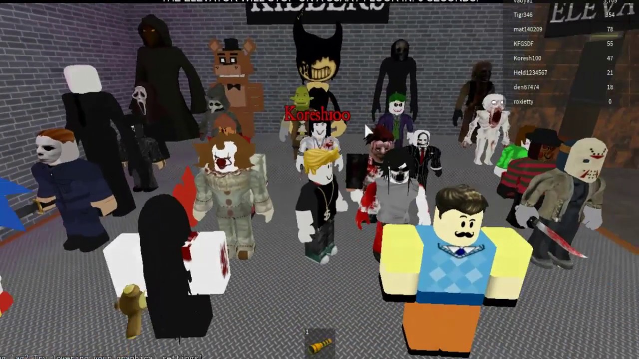 Самая страшная карта в роблоксе