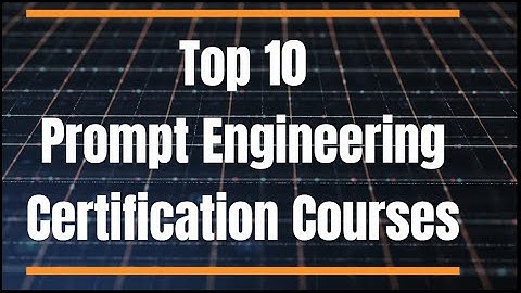 10 Best Prompt Engineering Certification Courses #promptengineering #AI  #chatgpt #training