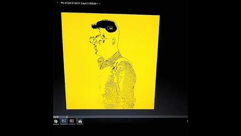 Time lapse video of pop art in Photoshop CS6