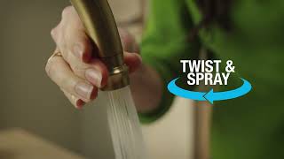 Clearwater Twist & Spray Kitchen Taps | How to Switch Modes & Clean Like a Pro